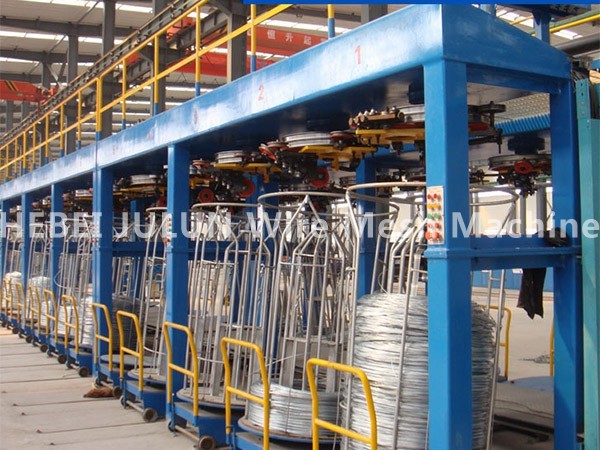 Vertical Take Up Machine For Galvanized Wire